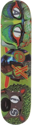 Alltimers Alexis Mask 8.0 Skateboard Deck - green - view large