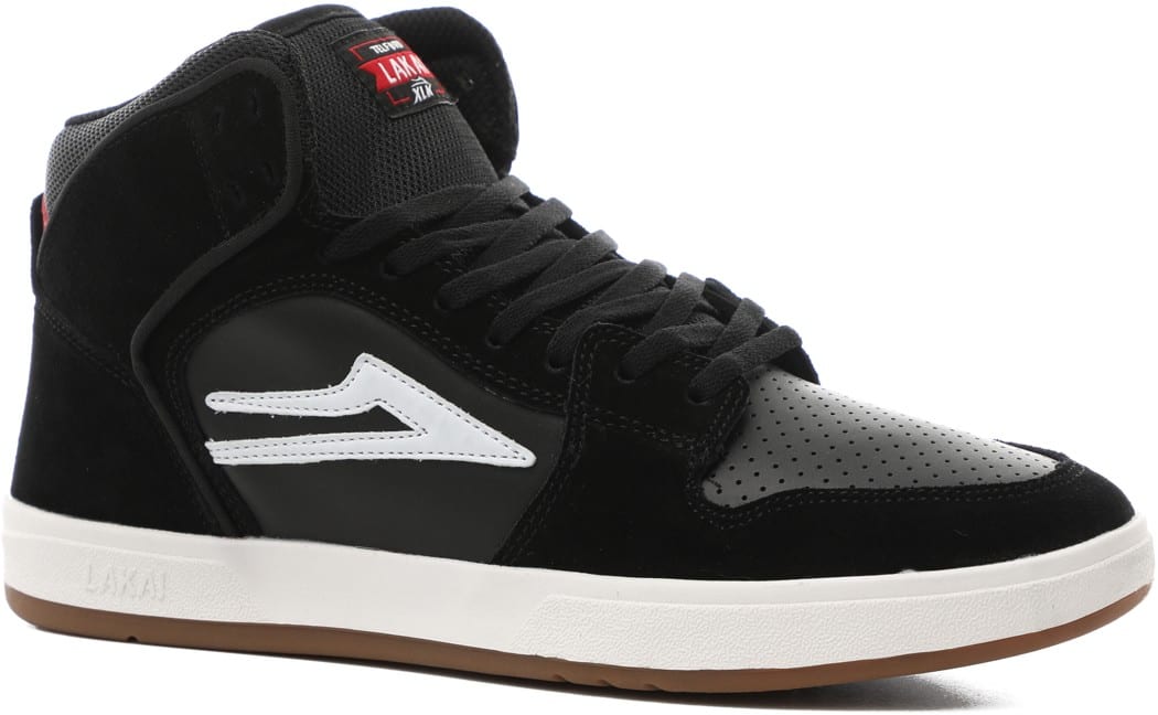 Lakai Telford Skate Shoes black suede Free Shipping Tactics