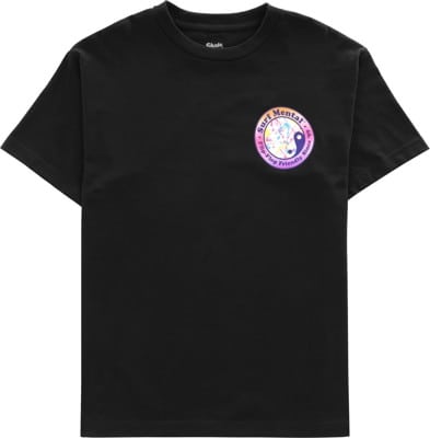 Skate Mental Surf Mental T-Shirt - black - view large