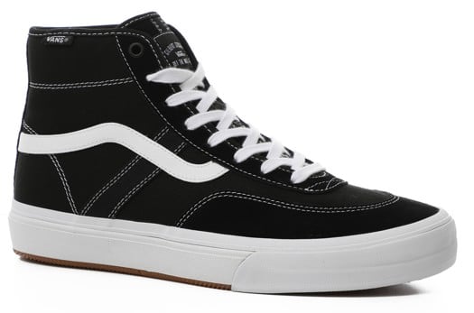 Vans Crockett Pro High Top Skate Shoes - view large