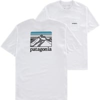 Patagonia Line Logo Ridge Pocket Responsibili-Tee T-Shirt - white