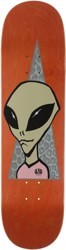 Alien Workshop Visitor 8.5 Skateboard Deck - orange