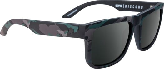 Spy Discord Sunglasses - stealth camo/happy gray green black spectra lens - view large