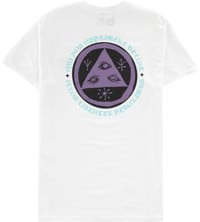 Welcome Latin Talisman T-Shirt - white/purple/teal