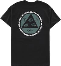 Welcome Tali Chain T-Shirt - black/dark green