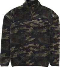 Salty Crew Ballast QTR Zip Fleece Sweatshirt - camo