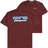 Patagonia P-6 Logo Responsibili-Tee T-Shirt - dark ruby