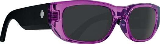 Spy Genre Sunglasses - translucent magenta matte black/happy gray lens - view large