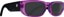 Spy Genre Sunglasses - translucent magenta matte black/happy gray lens