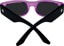 Spy Genre Sunglasses - translucent magenta matte black/happy gray lens - reverse