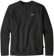 Patagonia P-6 Label Uprisal Crew - black