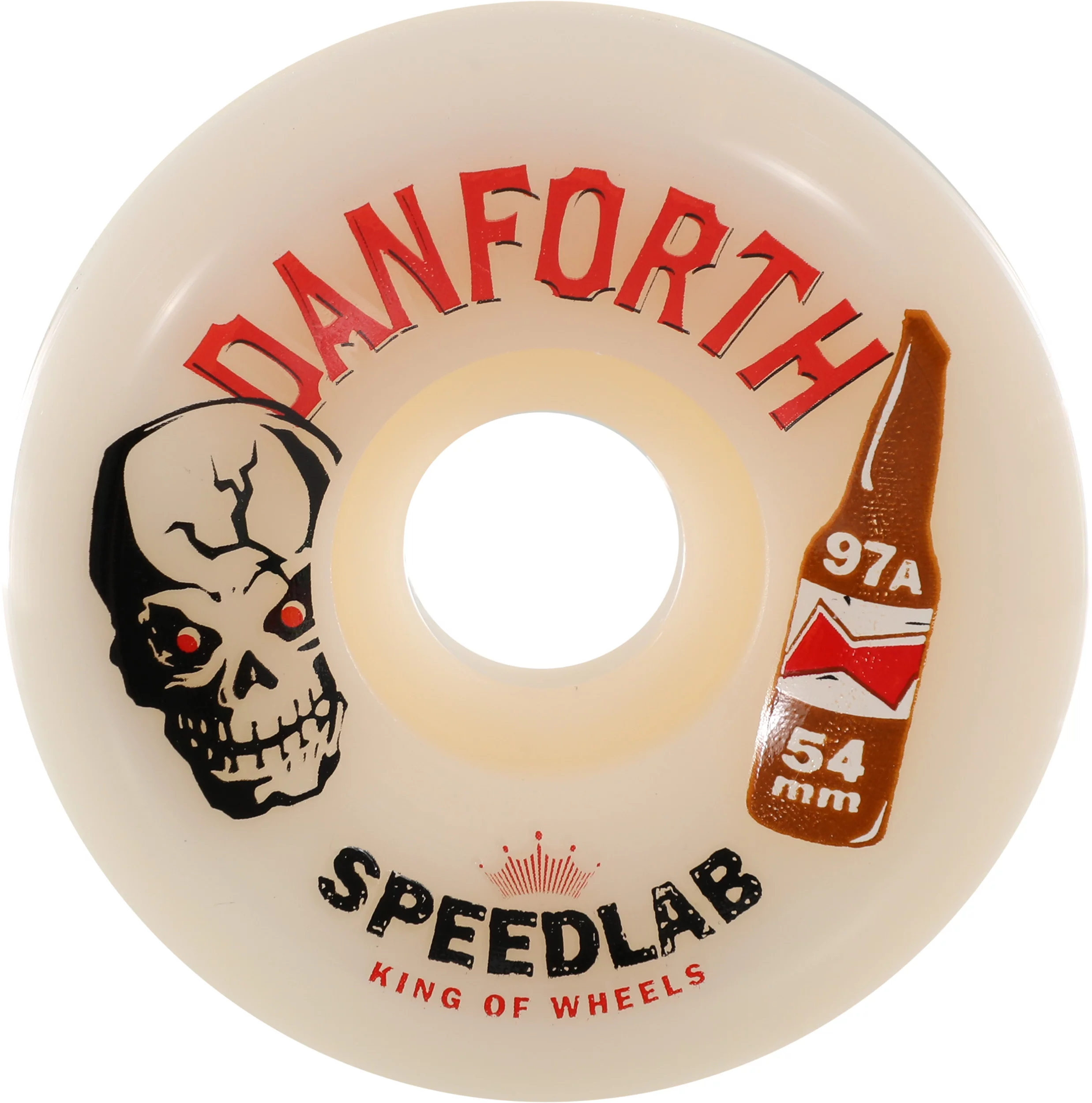 Speedlab Danforth Pro Mini Skateboard Wheels - white (97a