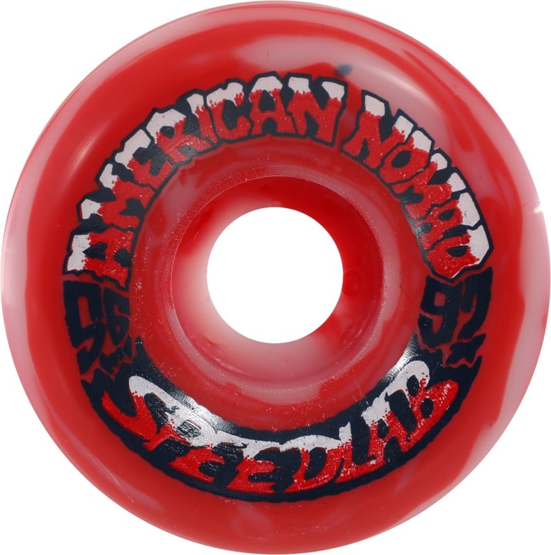 Speedlab Nomads Skateboard Wheels natural/red swirl (97a) Tactics