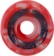 Speedlab Nomads Skateboard Wheels - natural/red swirl (97a) - reverse