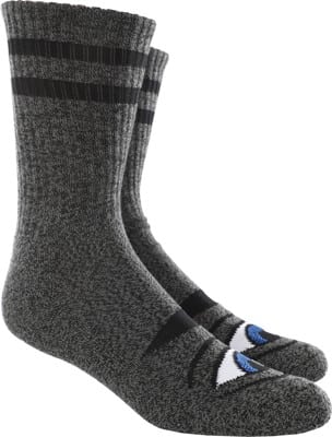 Toy Machine Sect Eye Sock - black heather - view large