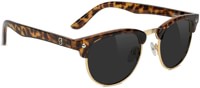 Glassy Morrison Polarized Sunglasses - tortoise/black polarized lens