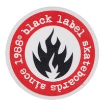 Black Label Since 88 Sticker - red/black