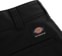 Dickies Slim Straight Skate Pants - black - reverse detail