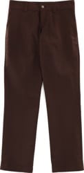 Dickies Slim Straight Skate Pants - chocolate brown