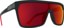 soft matte black red fade/happy gray green red spectra lens - alternate
