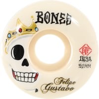 Bones Gustavo STF V1 Standard Pro Skateboard Wheels - notorious (103a)