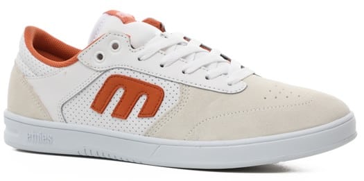 Etnies Windrow Skate Shoes - white/orange - view large