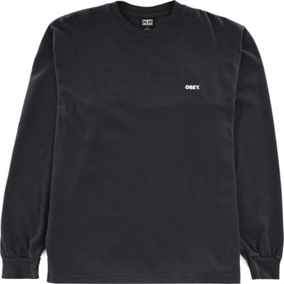 Obey Bold 2 L/S T-Shirt - french navy - view large