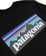 Patagonia P-6 Logo Responsibili-Tee T-Shirt - black - reverse detail