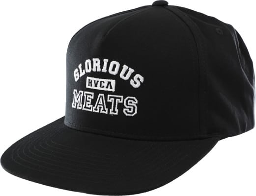 RVCA Matty Matheson Glorious Meats Snapback Hat - black - view large