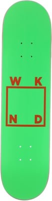 WKND Logo 8.0 Skateboard Deck - green/orange - view large