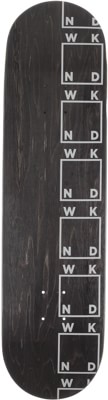 WKND Side Logo 8.0 Skateboard Deck - black - view large