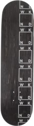 WKND Side Logo 8.0 Skateboard Deck - black