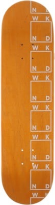 WKND Side Logo 8.0 Skateboard Deck - orange - view large
