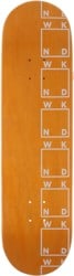 WKND Side Logo 8.0 Skateboard Deck - orange
