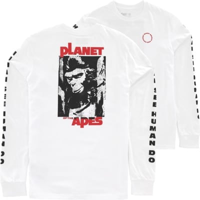 Element Planet Of The Apes Surge L/S T-Shirt - optic white - view large