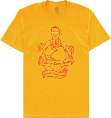 Lakai Doomsayers Club Corp World T-Shirt - yellow - view large