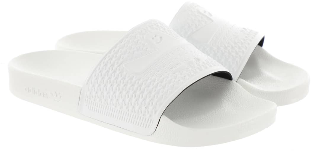 Adidas Shmoofoil Slide - footwear white/footwear white/footwear white ...