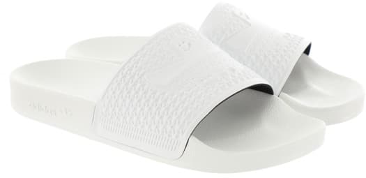 Adidas Shmoofoil Slide - footwear white/footwear white/footwear white - view large