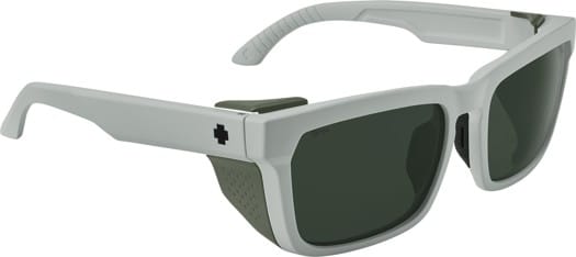 Spy Helm Sunglasses - tech matte vintage white/happy gray green lens - view large