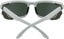 Spy Helm Sunglasses - tech matte vintage white/happy gray green lens - reverse