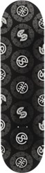 Evisen Circle Syndicate 8.125 Skateboard Deck - black