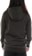 Volcom Women's Yerba Pullover Fleece Hoodie - black green - alternate reverse