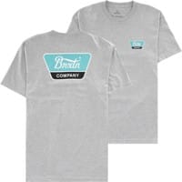 Brixton Linwood T-Shirt - heather grey