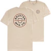 Brixton Crest II T-Shirt - cream