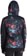 Roxy Women's Frost Printed Hoodie - true black pensine - alternate reverse