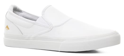 Emerica Wino G6 Slip-On Shoes - white/gold - view large