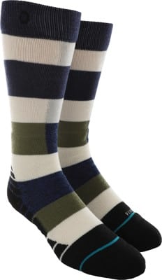 Stance Performance Mid Cushion Merino Wool Snowboard Socks - limitations blue - view large