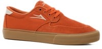 Lakai Riley 3 Skate Shoes - burnt orange suede