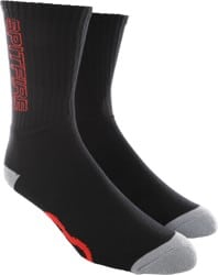 Spitfire Classic 87' 3-Pack Sock - black/red/grey