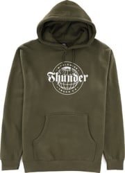 Thunder Worldwide Hoodie - army/white